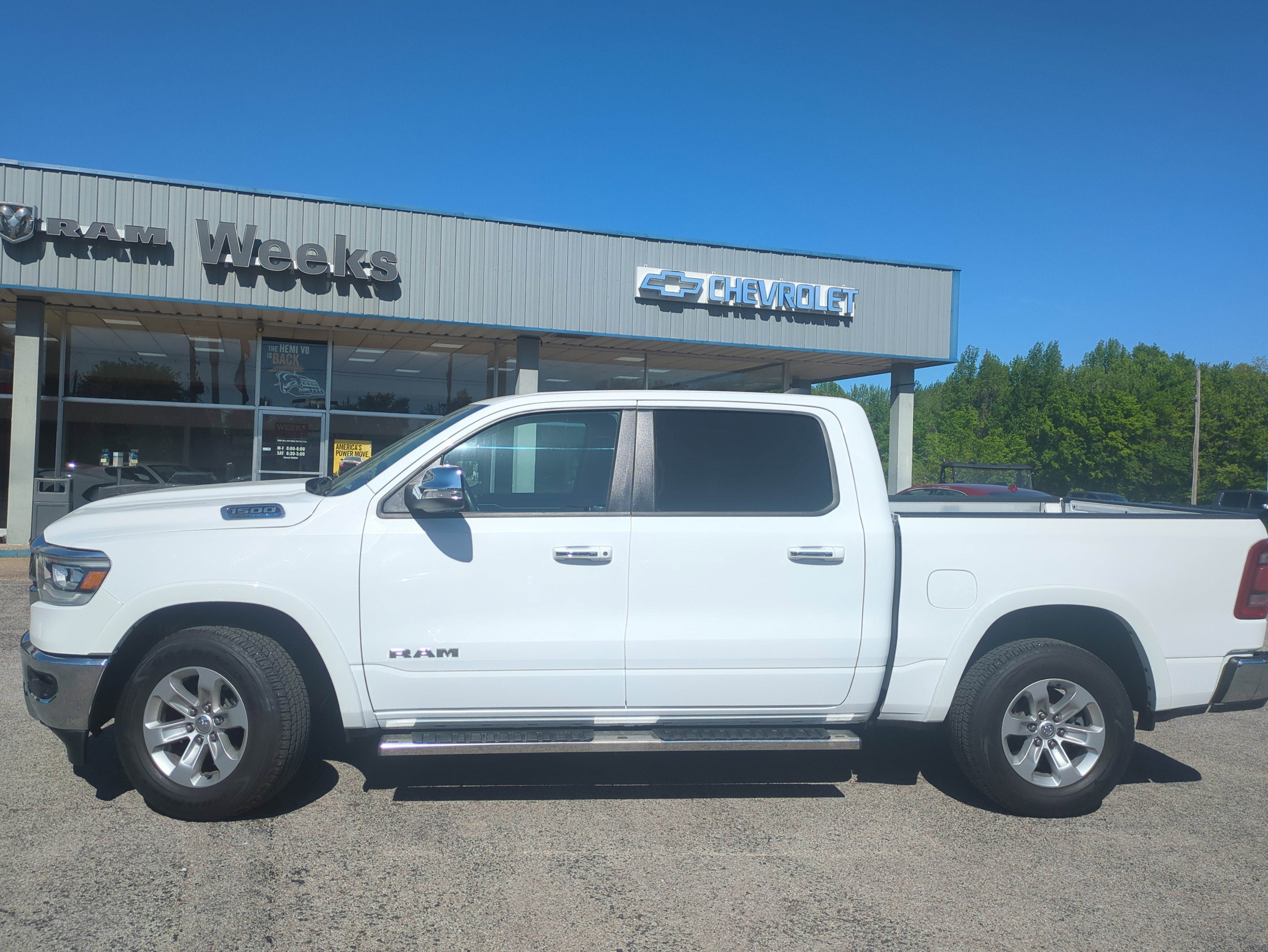 2022 RAM 1500 — side profile view