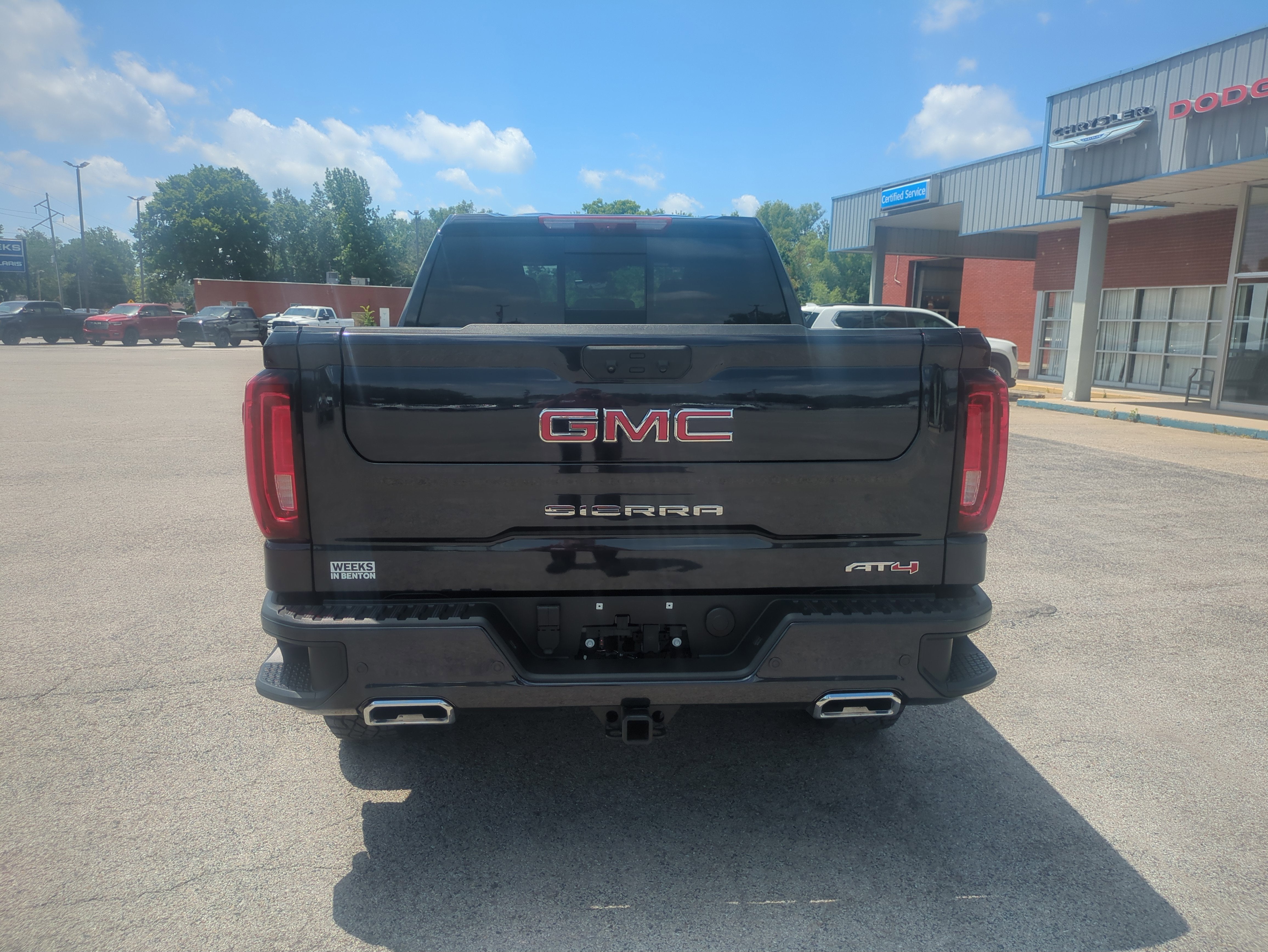 2025 GMC Sierra 1500 — rear three-quarter view